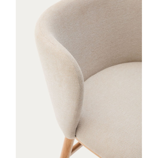 Полубарный стул La Forma CISELIA C06060KY12 Бежевый ткань-9