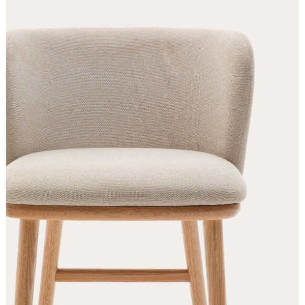 Полубарный стул La Forma CISELIA C06060KY12 Бежевый ткань-7