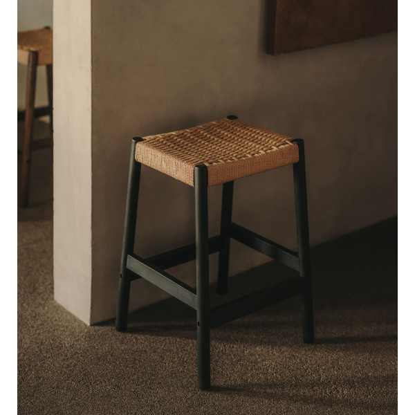 Напівбарний стілець La Forma Yalia C0600073CP46 Чорний-1