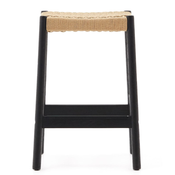 Напівбарний стілець La Forma Yalia C0600073CP46 Чорний-2