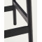 Напівбарний стілець La Forma Yalia C0600073CP46 Чорний-4-thumb