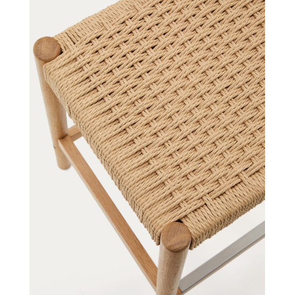 Полубарный стул La Forma Yalia C0600074CP46 Натуральный-3