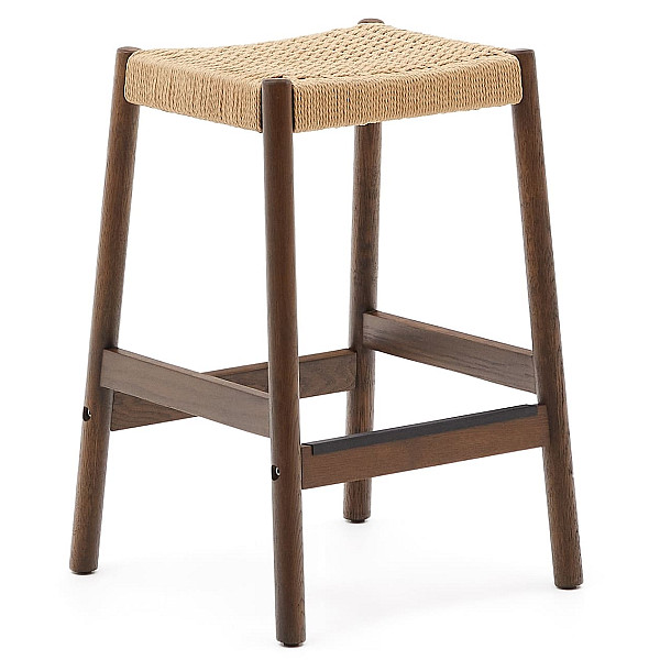 Полубарный стул La Forma Yalia C0600075CP46 Орех-0