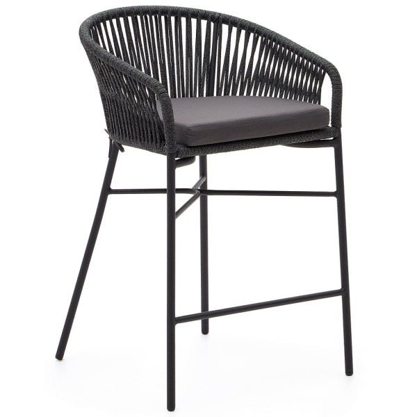 Полубарный стул La Forma Yanet CC5225J01 Черный-3