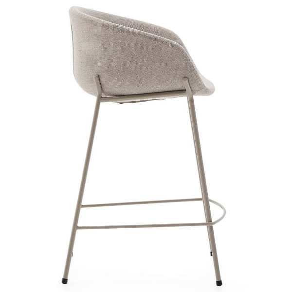Полубарный стул La Forma YVETTE C0600084BF12 Бежевый ткань-4