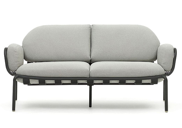 Диван 2-місний La Forma JONCOLS O1030020GP03 Сірий 165 см-0