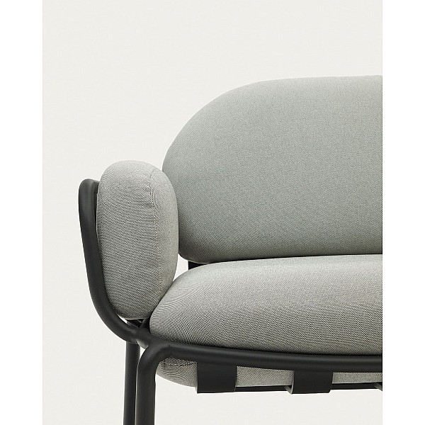 Диван 2-місний La Forma JONCOLS O1030020GP03 Сірий 165 см-4