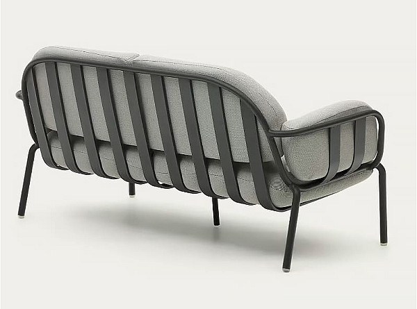 Диван 2-місний La Forma JONCOLS O1030020GP03 Сірий 165 см-3