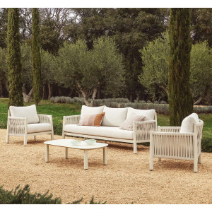 Комплект садовой мебели La Forma Aleria O00643RO39 Экрю