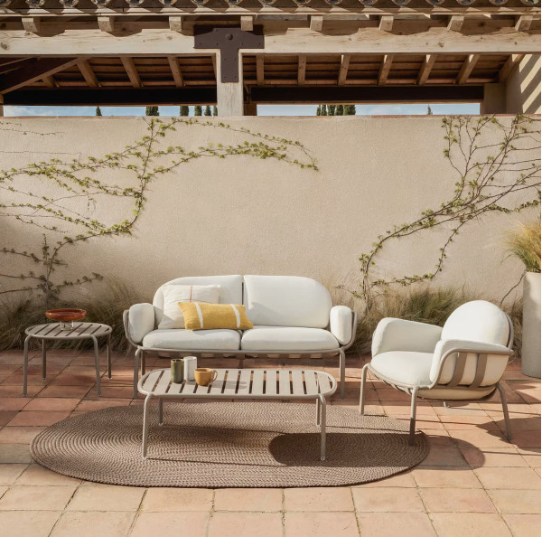 Садовый комплект мебели La Forma Joncols Taupe/бежевый-0