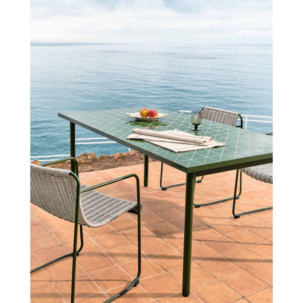 Комплект садових меблів La Forma Maurina O00718KK06 Зелений-1