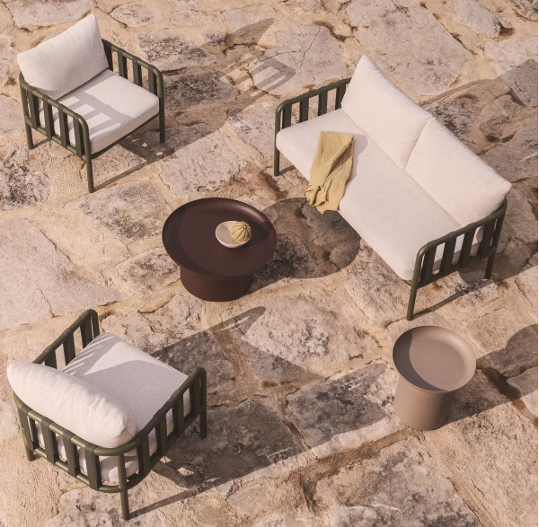 Комплект садових меблів La Forma Omala O00680RR06 Зелений-0