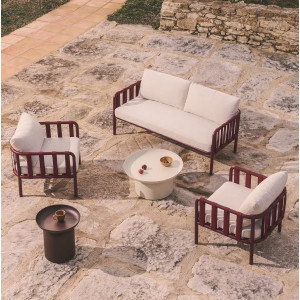 Комплект садовой мебели La Forma Omala O00680RR16 Бордовый