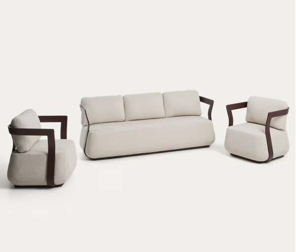 Садовый комплект мебели La Forma Tamaris O00704FA09 Коричневый-2