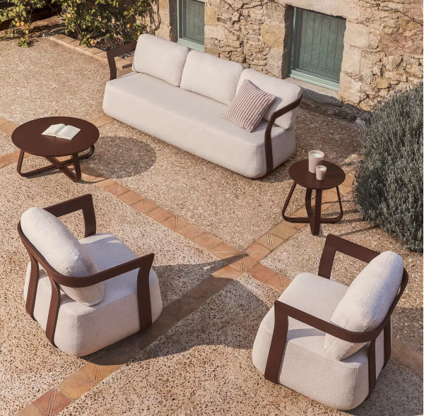 Садовый комплект мебели La Forma Tamaris O00704FA09 Коричневый-0