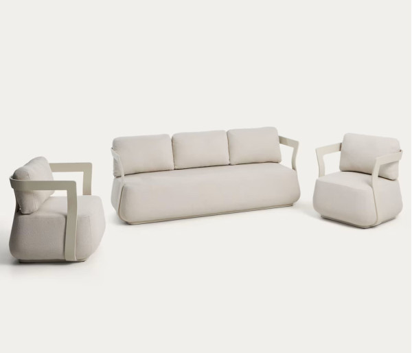 Садовий комплект меблів La Forma Tamaris O00705FA39 Екрю-10