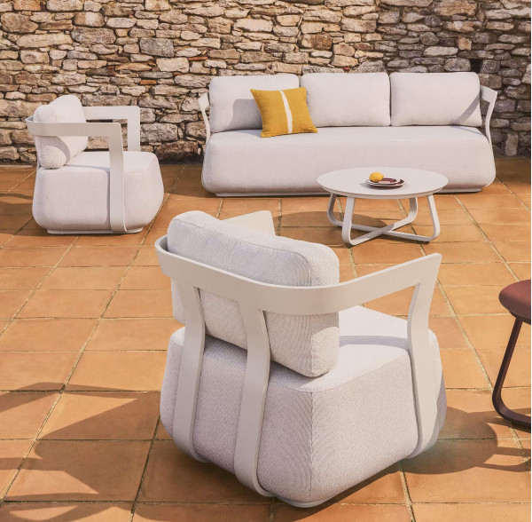 Садовий комплект меблів La Forma Tamaris O00705FA39 Екрю-0