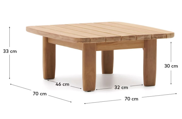 Садовый комплект мебели La Forma Tirant Бежевый-16