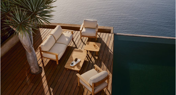 Садовый комплект мебели La Forma Tirant Бежевый-2