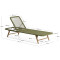 Шезлонг La Forma DANDARA J1300017JJ19 Зеленый-13-thumb