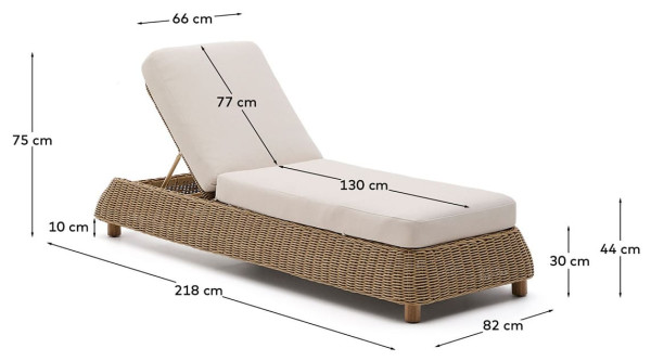 Шезлонг La Forma Meria O00065NW39-11