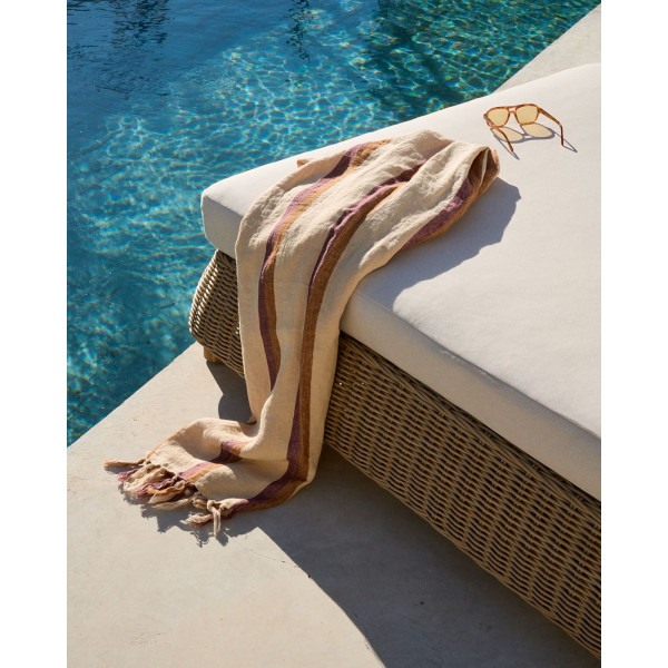 Шезлонг двухместный La Forma Meria O00066NW39-8