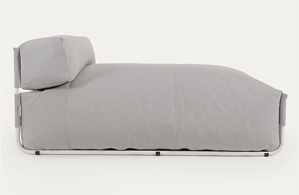 Пуф-шезлонг La Forma SQUARE S803_40_RS03 Сірий-5