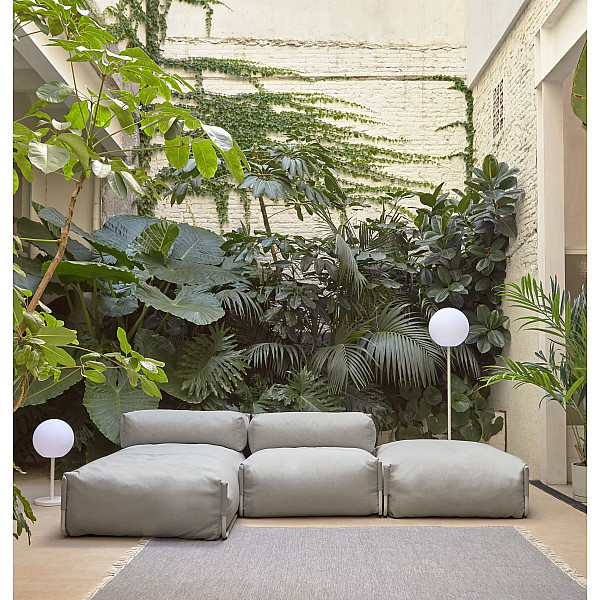 Пуф-шезлонг La Forma SQUARE S803_40_RS03 Сірий-2