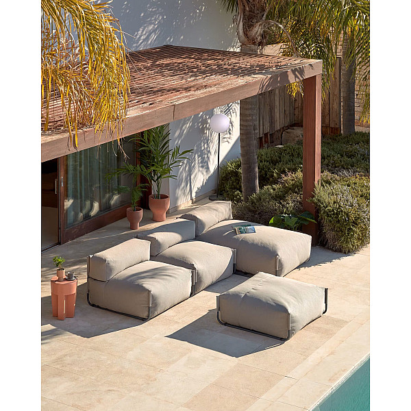 Пуф-шезлонг La Forma SQUARE S803_41_RS06 Коричневый-4