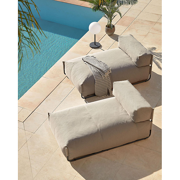 Пуф-шезлонг La Forma SQUARE S803_41_RS06 Коричневый-3