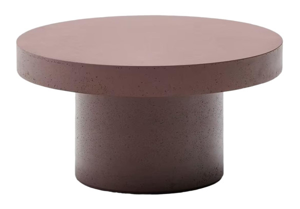 Журнальний столик La Forma AIGUABLAVA T00049PR59 Теракотовий Ø 90 см-0