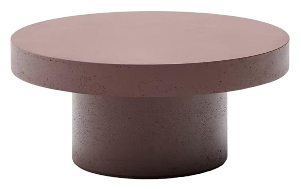 Журнальний столик La Forma AIGUABLAVA T00050PR59 Теракотовий Ø 66 см-0