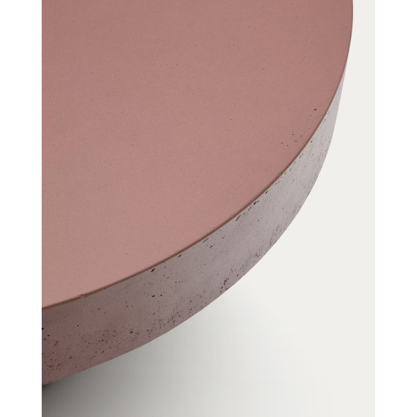 Журнальний столик La Forma AIGUABLAVA T00050PR59 Теракотовий Ø 66 см-3