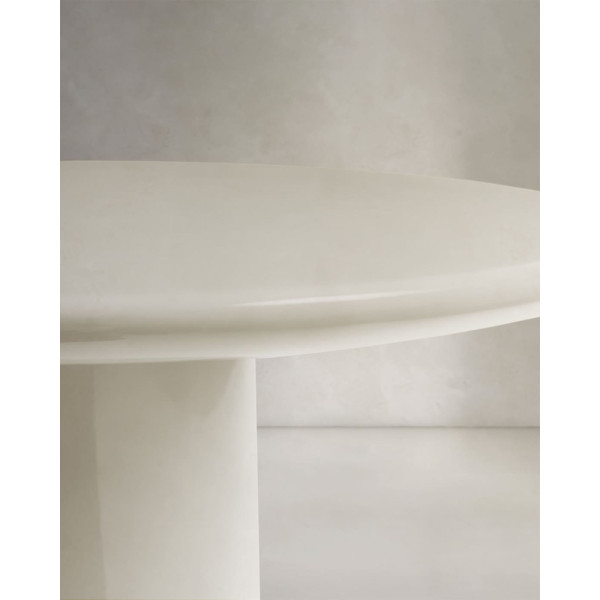 Кофейный столик La Forma Albanella O00035CE05 Белый Ø 85 см-6