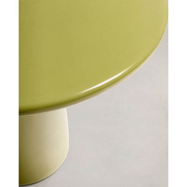 Кавовий столик La Forma Albanella O00035CE19 Зелений Ø 85 см-8