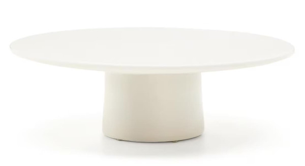 Кофейный столик La Forma Albanella O00036CE05 Белый Ø 110 см-6