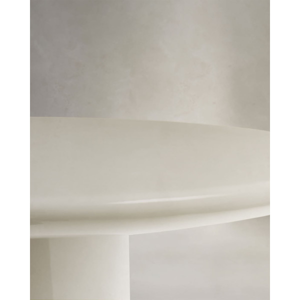 Кофейный столик La Forma Albanella O00036CE05 Белый Ø 110 см-7