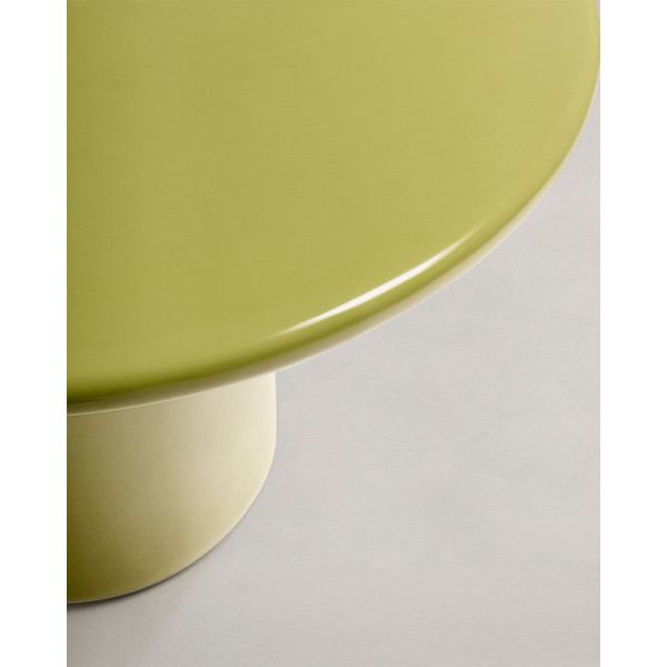 Кавовий столик La Forma Albanella O00036CE19 Зелений Ø 110 см-6