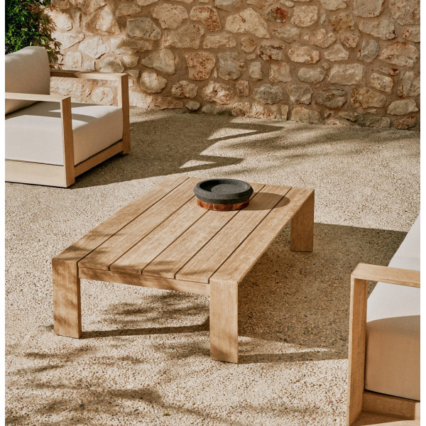 Кавовий столик La Forma Ambra T00057MA87 83х140 см-0