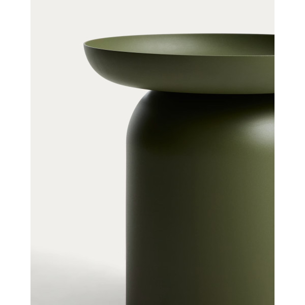 Кофейный столик La Forma Arcola O00475RR06 Зеленый Ø 45 см-3