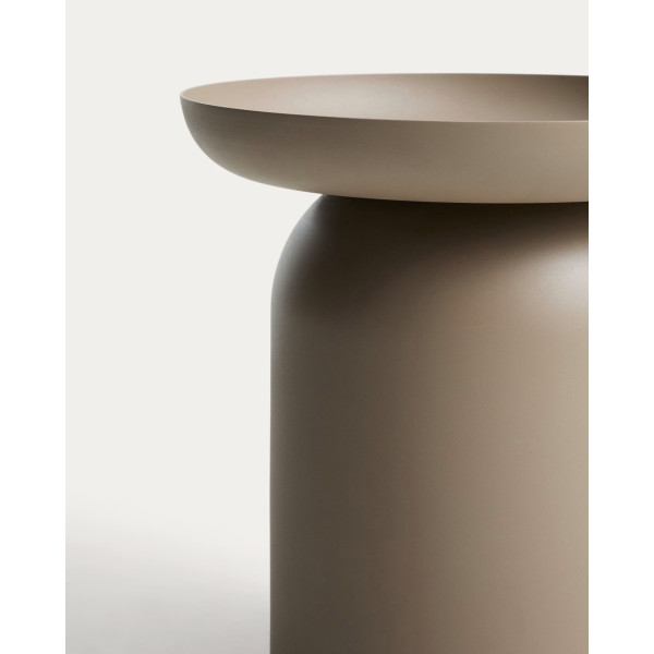 Кофейный столик La Forma Arcola O00475RR12 Бежевый Ø 45 см-2