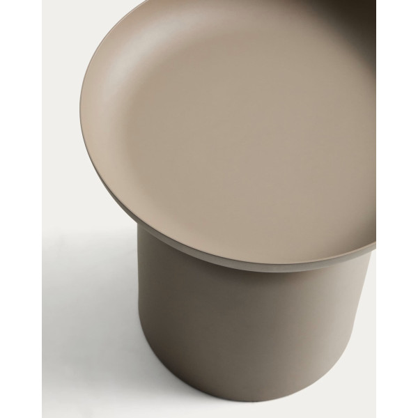 Кофейный столик La Forma Arcola O00475RR12 Бежевый Ø 45 см-3