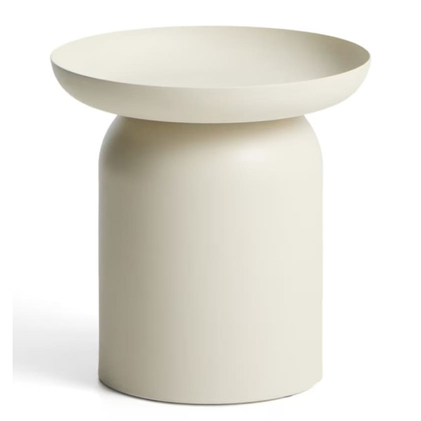 Кофейный столик La Forma Arcola O00475RR39 Экрю Ø 45 см-0