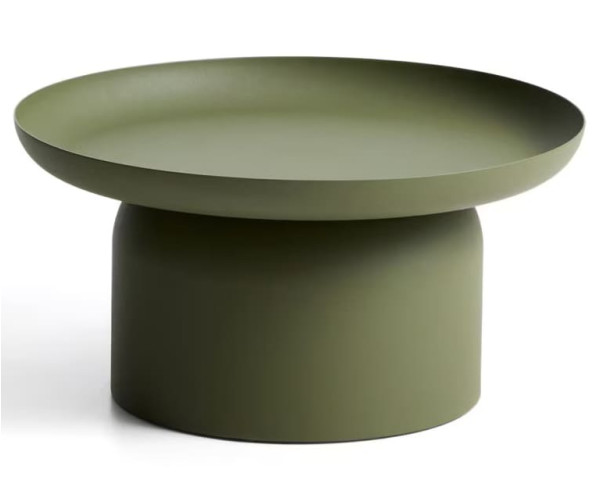 Кофейный столик La Forma Arcola O00681RR06 Зеленый Ø 70 см-3