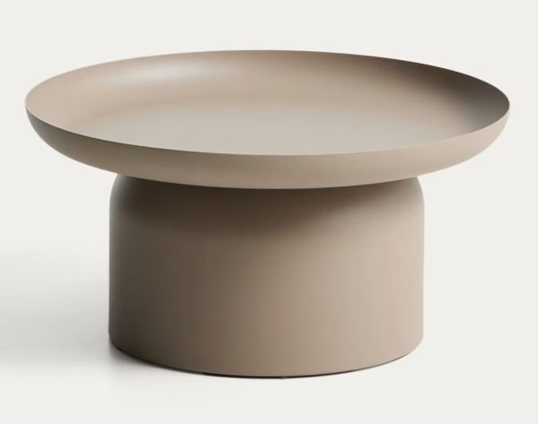 Кофейный столик La Forma Arcola O00681RR12 Бежевый Ø 70 см-6