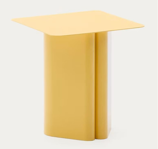 Журнальний столик La Forma Arvin T00079RR31 Желтый 42х42 см-1