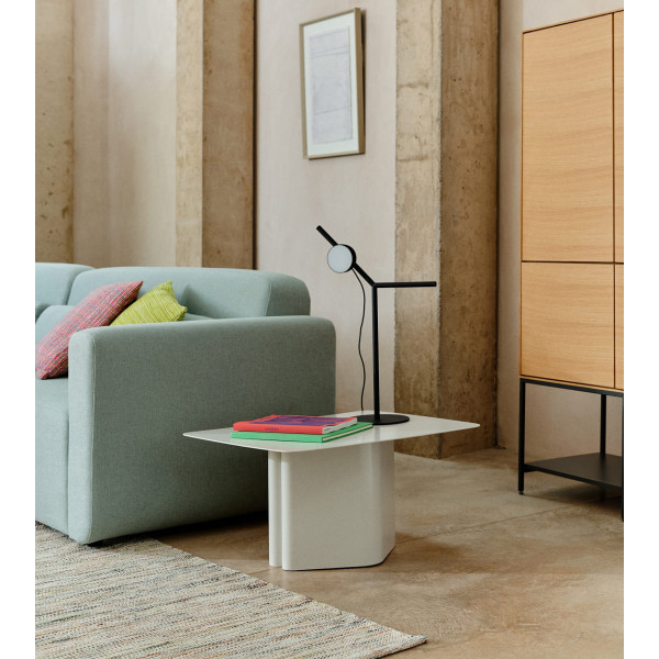 Журнальний столик La Forma Arvin T00080RR24 Сірий 70х52 см-0