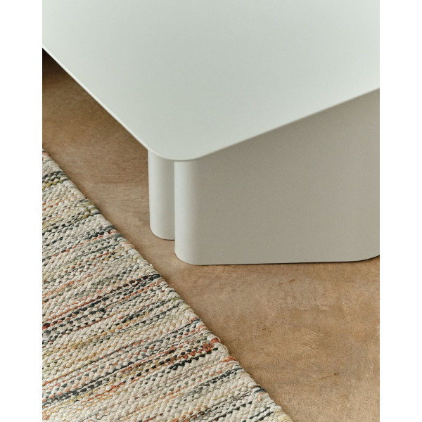 Журнальний столик La Forma Arvin T00080RR24 Сірий 70х52 см-1