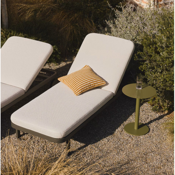 Журнальний столик La Forma Asinara O00694RR06 Зелений Ø 40 см-2