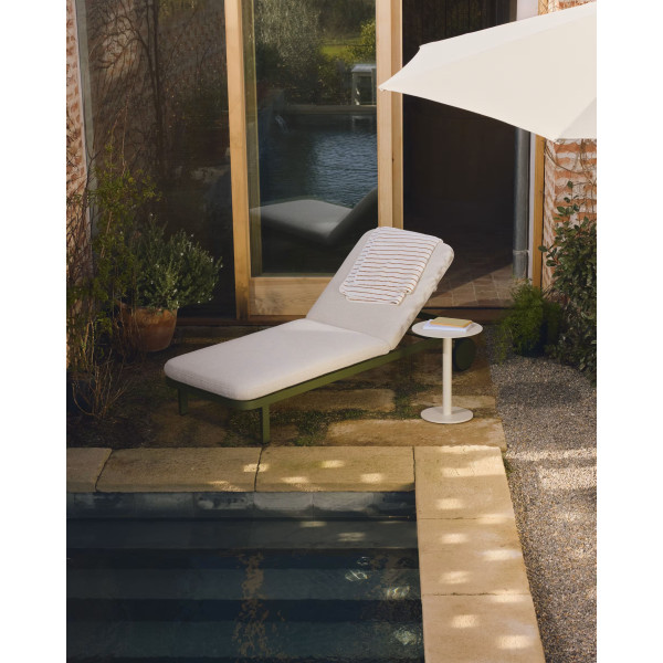 Журнальний столик La Forma Asinara O00694RR12 Екрю Ø 40 см-2